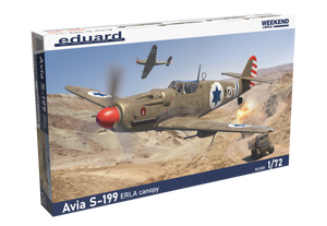 Eduard 7472 Avia S-199 ERLA canopy Weekend edition 1/72 – zdjęcie 2