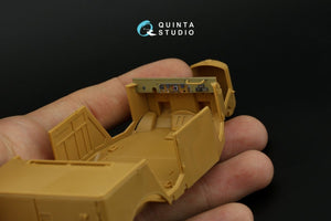 Quinta Studio QD35070 Mercedes-Benz L1500A 3D-Printed &amp;amp; colored Interior on decal paper (ICM) 1/35 – image 9