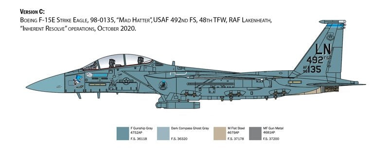 Italeri 2803 F-15E Strike Eagle 1/48 – zdjęcie 9