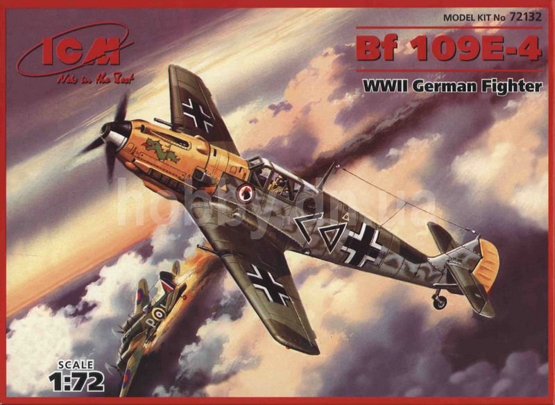 ICM 72132 Bf 109E-4 1/72
