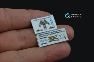 Quinta Studio QD72126 AV-8A early 3D-Printed coloured Interior on decal paper (Airfix) 1/72 – zdjęcie 4