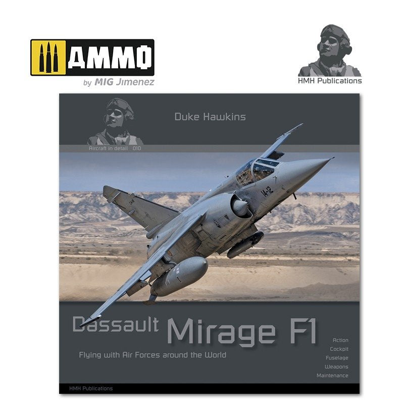 HMH Publications DH-010 Dassault Mirage F1 (VERsion anglaise)