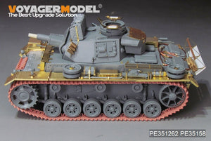 Voyager Model PE351262 WWII Pz.KPfw. III Ausf N Africa troop upgrade set basic For DRAGON 6431/6956 1/35 – zdjęcie 9