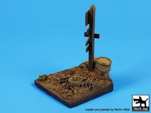Black Dog D35042 Road signs base 1/35 – zdjęcie 2