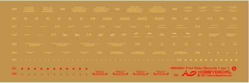 HobbyDecal AL48003V1 F-4J VF-84 Jolly Rogers Late 1971 1/48 – zdjęcie 6