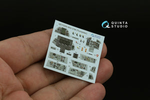 Quinta Studio QD72205 MiG-31M 3D-Printed &amp;amp; coloured Interior on decal paper (Trumpeter) 1/72 – zdjęcie 3
