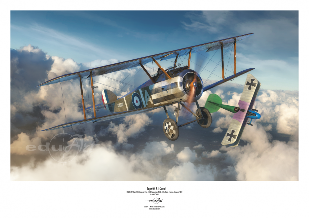 Eduard 8486 Sopwith F.1 Camel (Clerget) 1/48 – zdjęcie 2