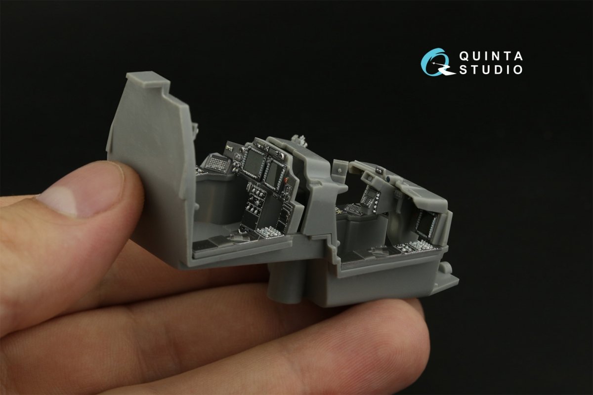 Quinta Studio QD48362 AH-64D 3D-Printed &amp;amp; coloured Interior on decal paper (Hasegawa) 1/48 – zdjęcie 12