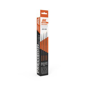 AK Interactive AKB105 PRECISION BRUSHES SET – immagine 3