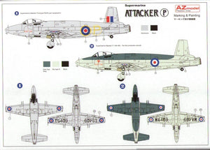 AZ Model AZ7327 Attacker Prototype 1/72 – zdjęcie 2