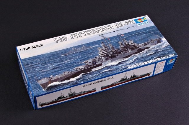 Trumpeter 05726 USS PITTSBURGH CA-72 1/700 – zdjęcie 2