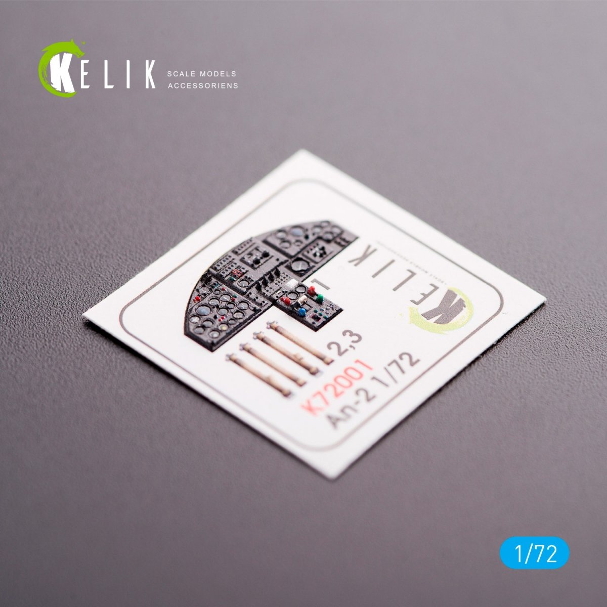 KELIK K72001 AN-2 COLT INTERIOR 3D DECALS FOR TRUMPETER KIT 1/72 – zdjęcie 3