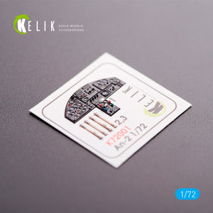 KELIK K72001 AN-2 COLT INTERIOR 3D DECALS FOR TRUMPETER KIT 1/72 – zdjęcie 3