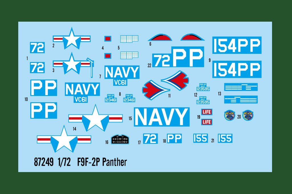 Hobby Boss 87249 F9F-2P Panther 1/72 – zdjęcie 4