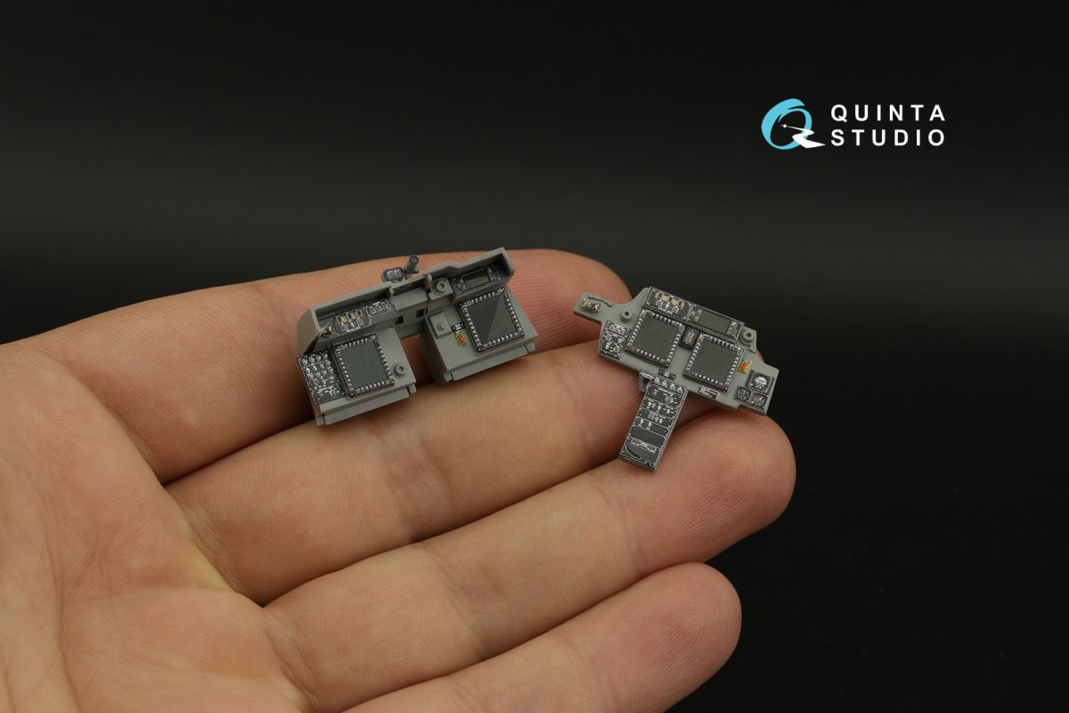 Quinta Studio QD35104 AH-64DI Saraf 3D-Printed &amp;amp; colored Interior on decal paper (Takom) 1/35 – image 10