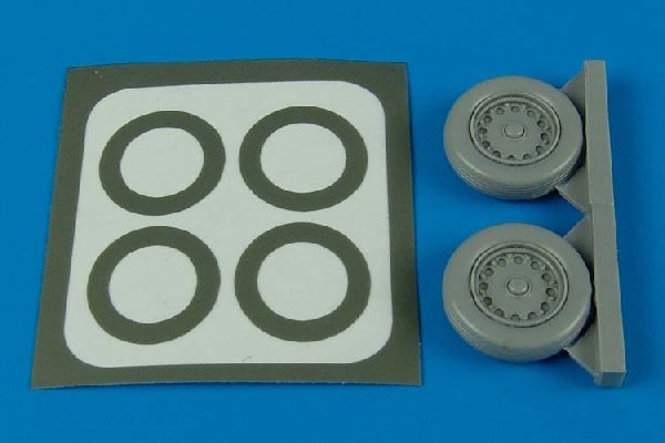 Aires 4405 J35 Draken wheels &amp;amp; paint masks 1/48 Hasegawa