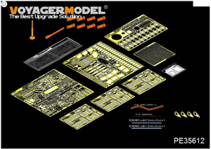 Maquette Voyager PE35612 T-80U Char de combat principal soviétique/russe pour X ACT XS35001 1/35