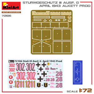 MiniArt 72106 STURMGESCHUTZ III AUSF. G, AVRIL 1943 ALKETT PROD. 1/72 – image 11