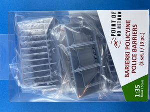 Point of no Return 3522006 Barierka policyjna 3 pcs 1/35 – zdjęcie 4