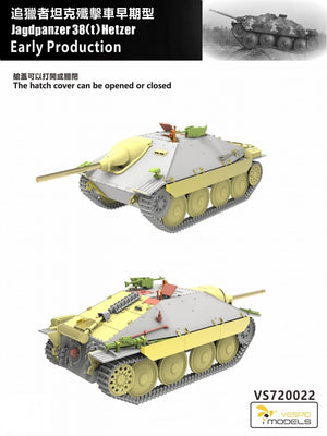 Vespid Models VS720022 Jagdpanzer 38(t) Hetzer Early Production 1/72 – image 2