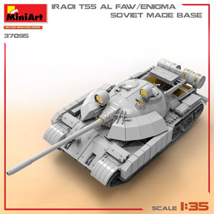 MiniArt 37095 IRAQI T-55 AL FAW/ENIGMA. SOVIET MADE BASE 1/35 – zdjęcie 3