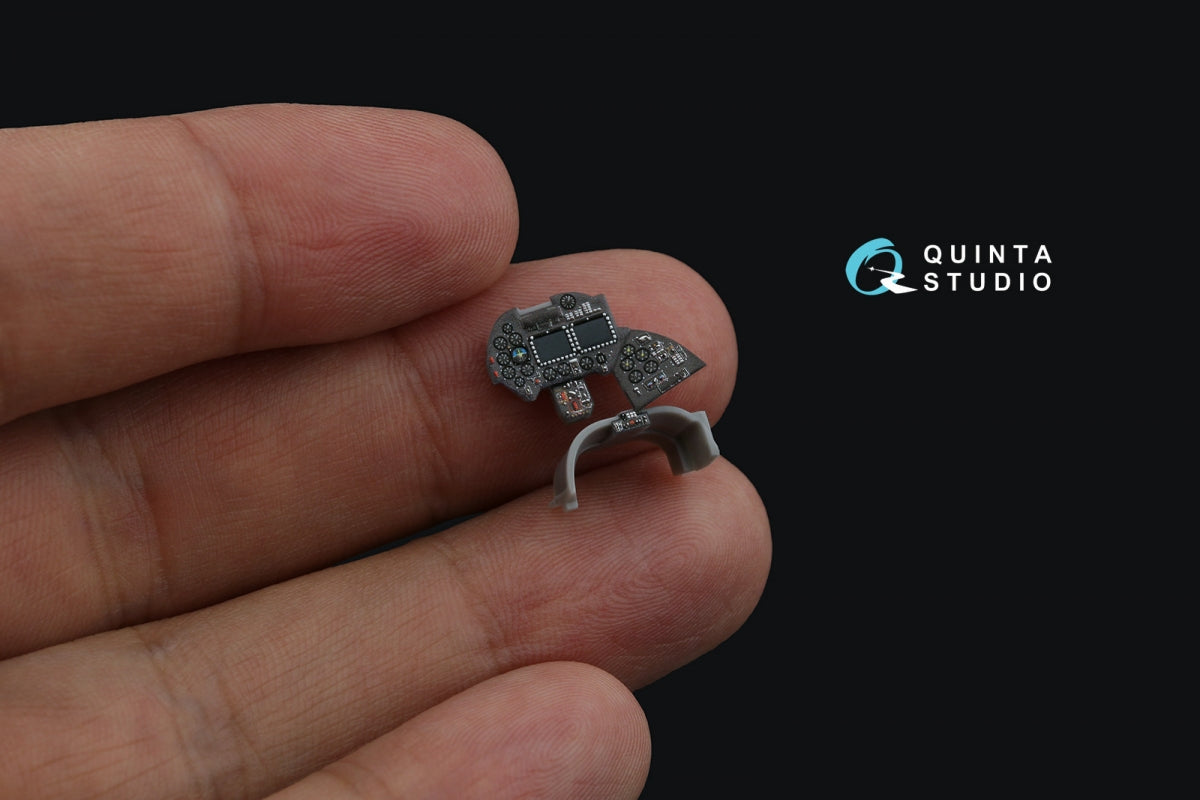 Quinta Studio QD72112 Mi-35M 3D-Printed coloured Interior on decal paper (Zvezda) 1/72 – zdjęcie 11