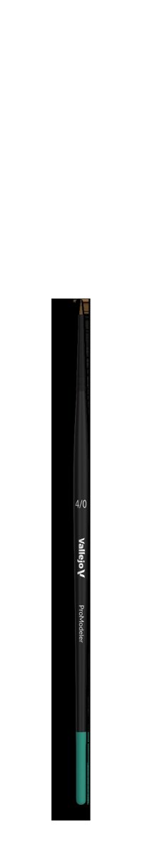 VALLEJO B01040 - Brush - Pro Modeler - Natural Hair Round No. 4/0 – image 2