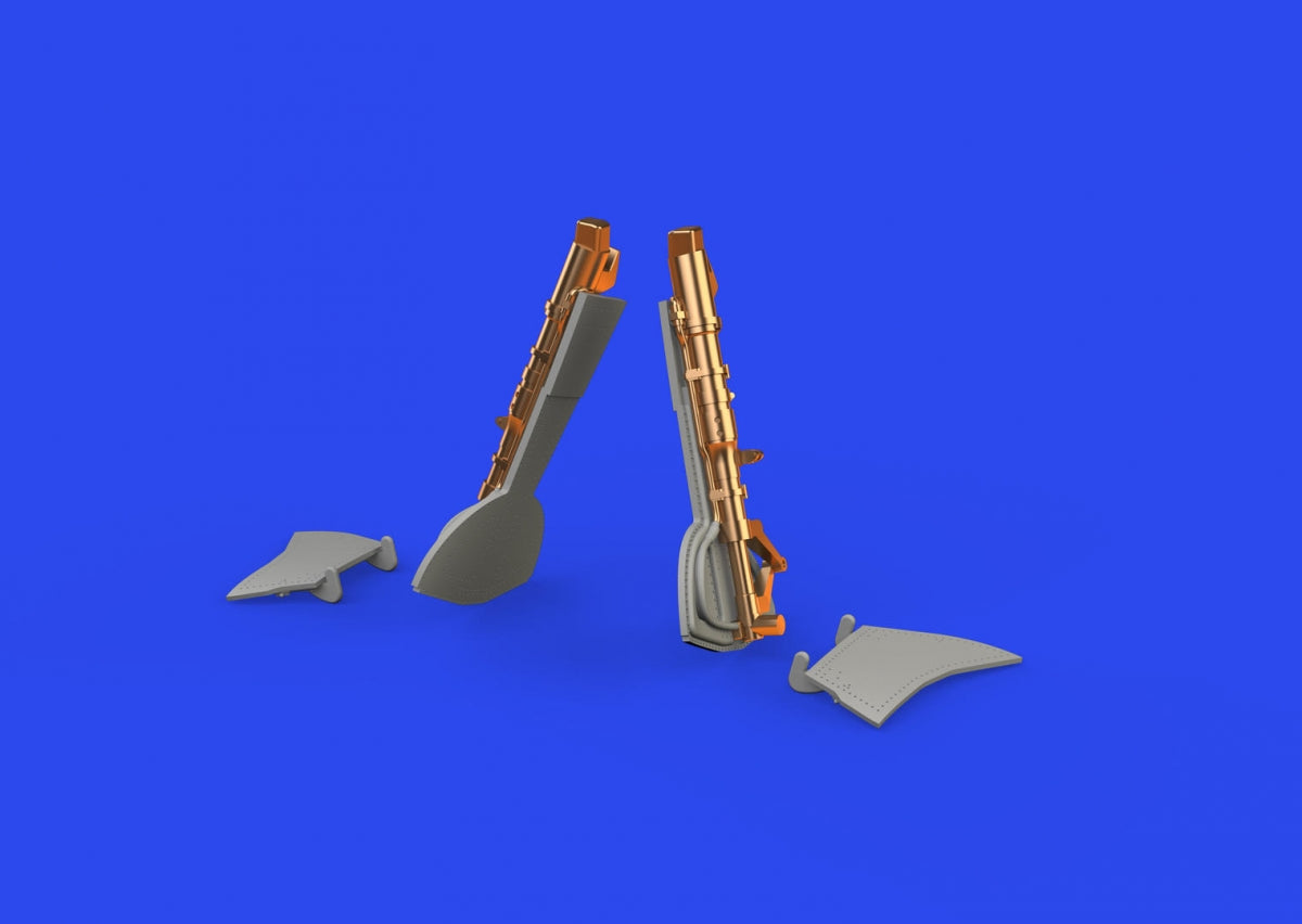 Eduard 648905 Bf 109K-4 undercarriage legs BRONZE Eduard 1/48 – zdjęcie 3