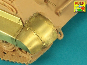 Aber 48053 Jagdtiger Sd.Kfz. 186 –przednie i tylnie błotniki / Jagdtiger Sd.Kfz. 186 –Front &amp;amp; Rear Fenders 1/48 – zdjęcie 2