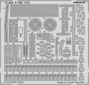 Eduard 73835 F-15C FINE MOLDS 1/72 – zdjęcie 2