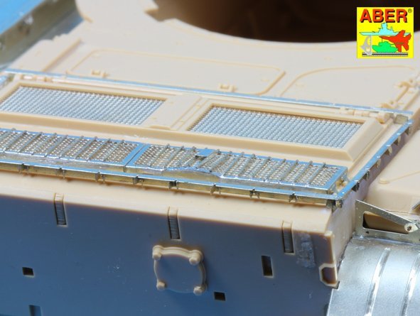 Aber 35G28 Grilles for Russian tank T-55 also Tiran 5 1/35 – image 8