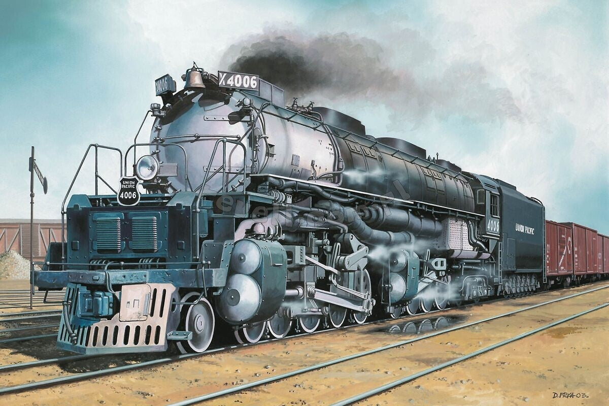 Revell 62165 Big Boy Locomotive Model Set ( H0 ) 1/87 – zdjęcie 2