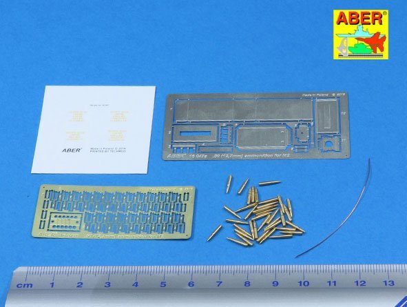 Aber 16047 50 cal. Ammunition with M2A1 box set for US M2 Machine Gun 1/16