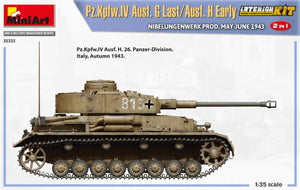 MiniArt 35333 Pz.Kpfw.IV Ausf. G Last/Ausf. H Early. NIBELUNGENWERK PROD. MAY-JUNE 1943. 2 IN 1 INTERIOR KIT 1/35 – zdjęcie 15