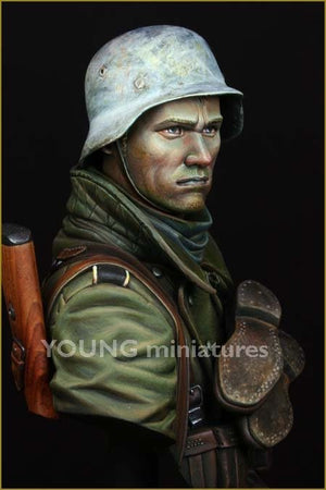 Young Miniatures YM1825 German Infantry Russian Front WWII 1/10 – zdjęcie 9