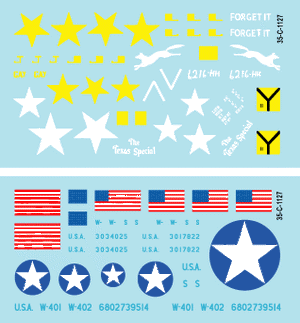Star Decals 35-C1127 Chars et véhicules blindés américains en Afrique du Nord 1942-43 1/35 – image 3