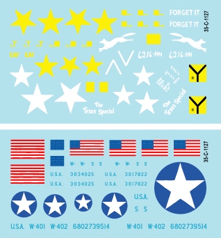 Star Decals 35-C1127 Chars et véhicules blindés américains en Afrique du Nord 1942-43 1/35 – image 3