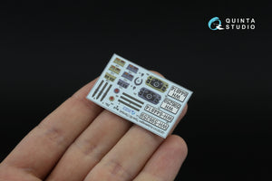Quinta Studio QD+35141 Kubelwagen Type 82 3D-Printed &amp;amp; coloured Interior on decal paper (Tamiya) (with 3D-printed resin parts) 1/35 – zdjęcie 6