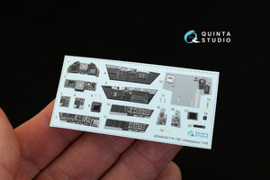 Quinta Studio QD48049 F/A-18E 3D-Printed &amp;amp; coloured Interior on decal paper (for Hasegawa kit) 1/48 – zdjęcie 8