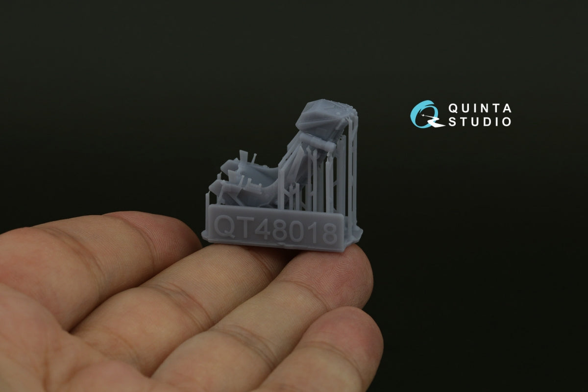 Quinta Studio QD+48480 Su-17M4/Su-22M4 3D-Printed &amp;amp; coloured Interior on decal paper (Hobby Boss) (with 3D-printed resin parts) 1/48 – zdjęcie 6