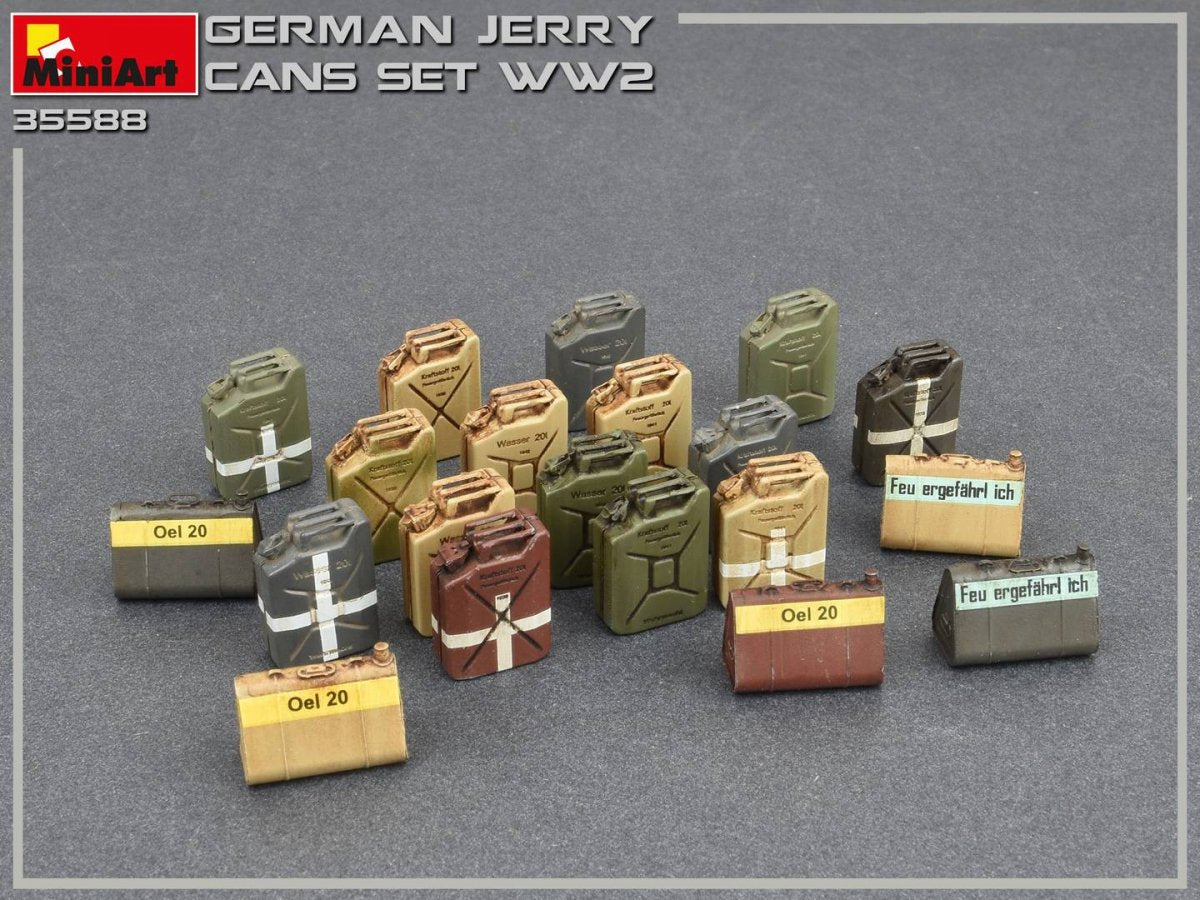 MiniArt 35588 German Jerry Can Set WWII 1/35 – zdjęcie 10