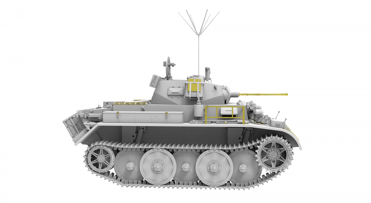 Border Model BT-018 Pz.Kpfw.II Ausf.L Luchs Late Production 1/35 – zdjęcie 3