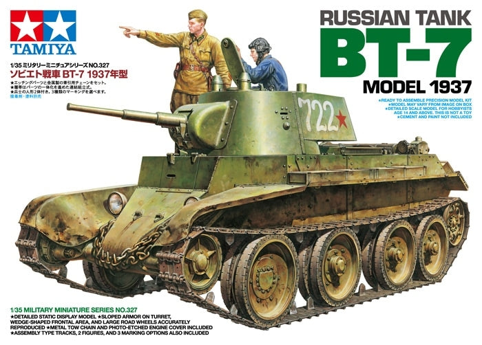 Tamiya 35327 BT-7 Model 1937 1/35 – zdjęcie 2