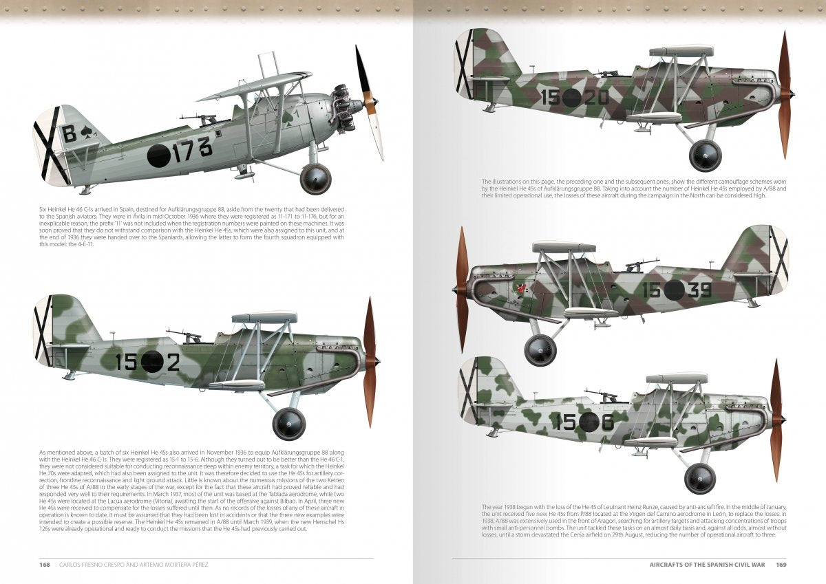 502 Abteilung ABT713 AIRCRAFT OF THE SPANISH CIVIL WAR 1936-1939 – image 12