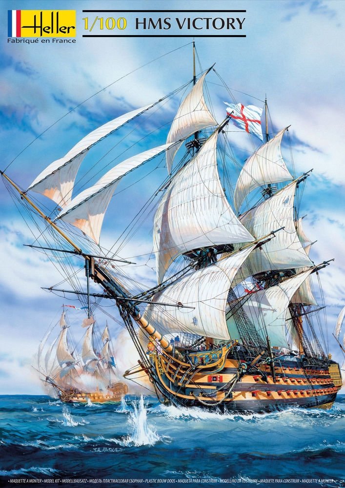 Heller 58897 HMS Victory - Starter Kit 1/100 – zdjęcie 2