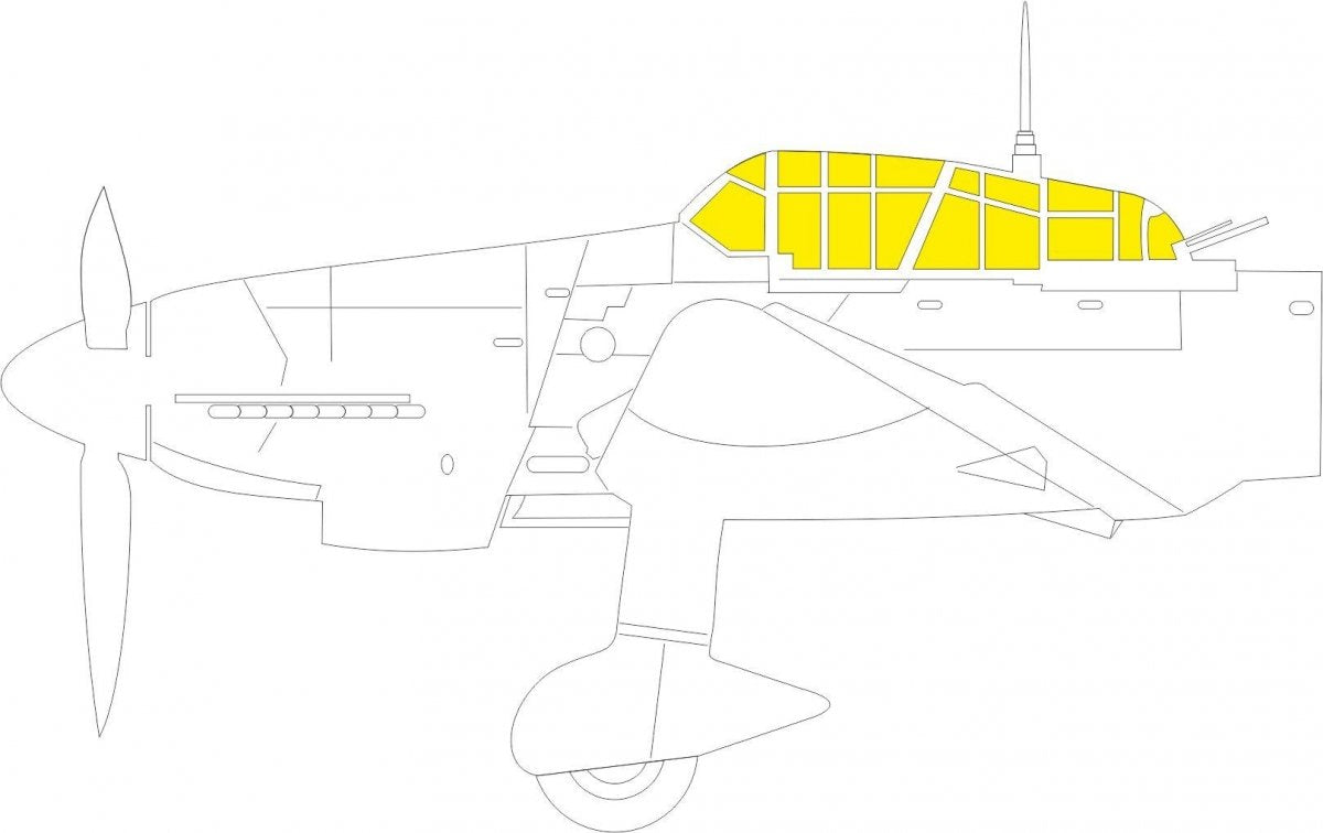 Eduard EX785 Ju 87D TFace for HOBBY 2000, HASEGAWA 1/48