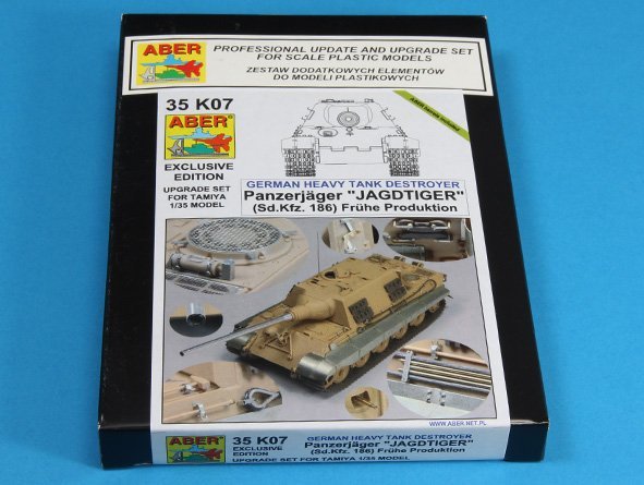 Aber 35K07 Panzerjäger Jagdtiger (Sd.Kfz.186) 1/35 – zdjęcie 7
