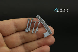 Quinta Studio QD35090 AH-64A 3D-Printed &amp;amp; coloured Interior on decal paper (Academy) 1/35 – zdjęcie 5