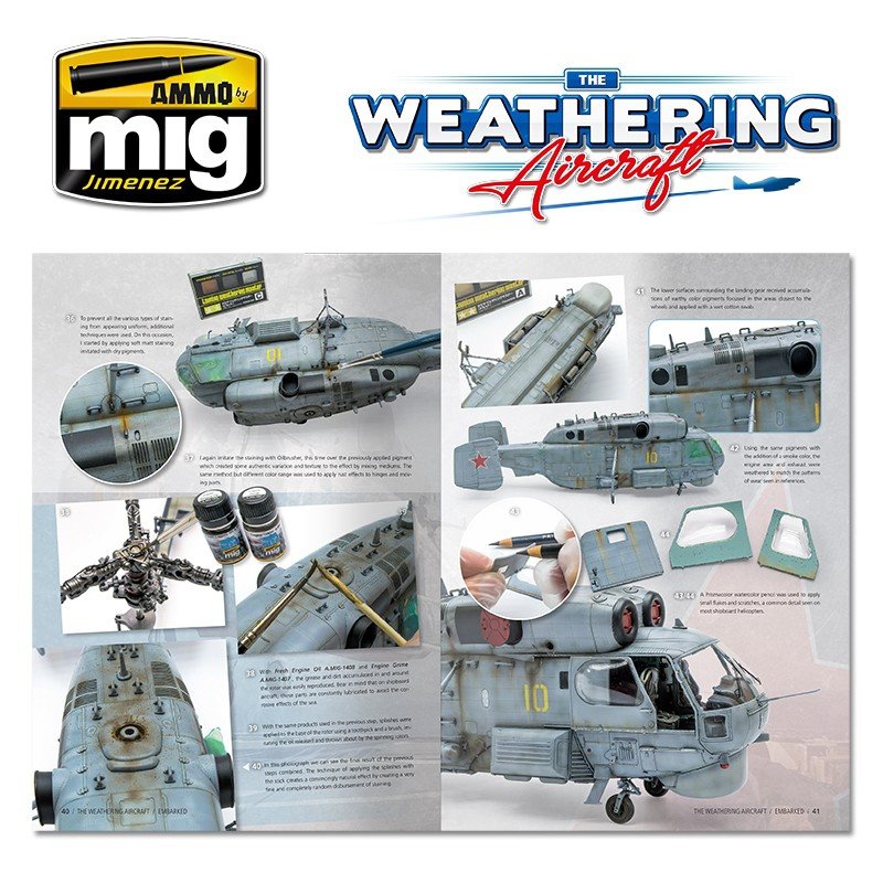 Ammo of Mig Jimenez 5211 The Weathering Aircraft 11 - EMBARKED (English) – zdjęcie 5
