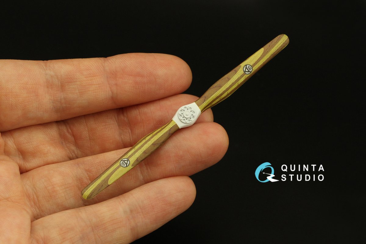 Quinta Studio QL32008 Wooden Propellers Axial (Wingnut Wings) 1/32 – zdjęcie 4